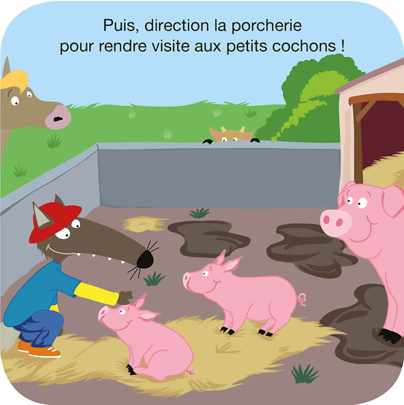 P'tit Loup À La Ferme