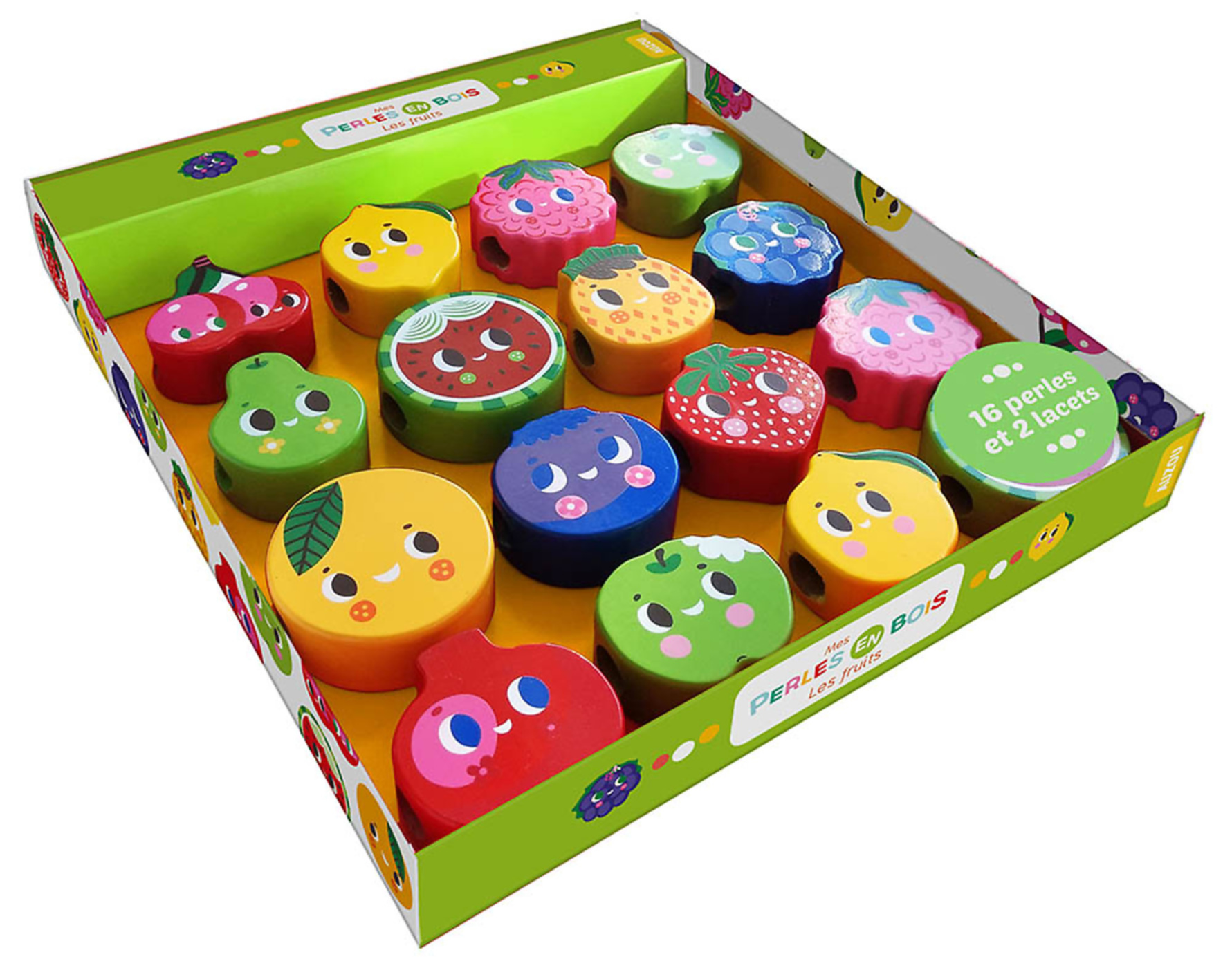 Mes Perles En Bois - Les Fruits Mes Perles En Bois - Les Fruits