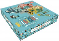 Ma carte de belgique en puzzle