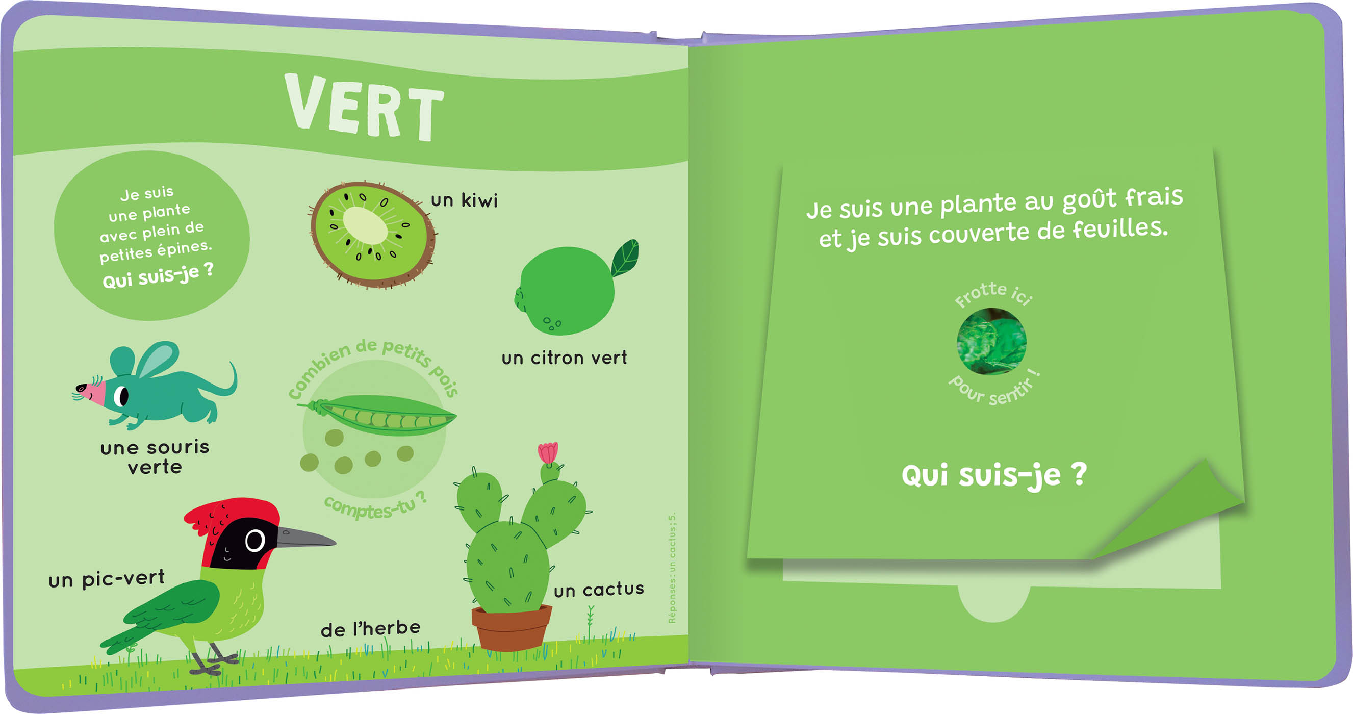 Mon Livre Des Odeurs Et Des Couleurs - Le Jardin