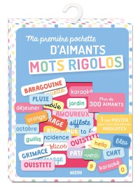 Ma pochette d'aimants - Mots rigolos