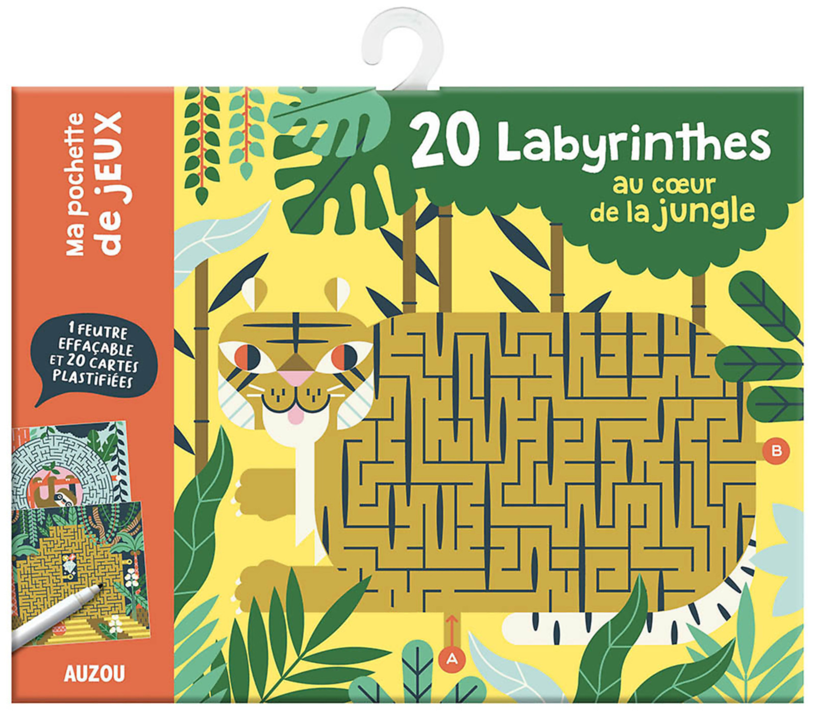 Ma Pochette De Jeux - 20 Labyrinthes Au Coeur De La Jungle