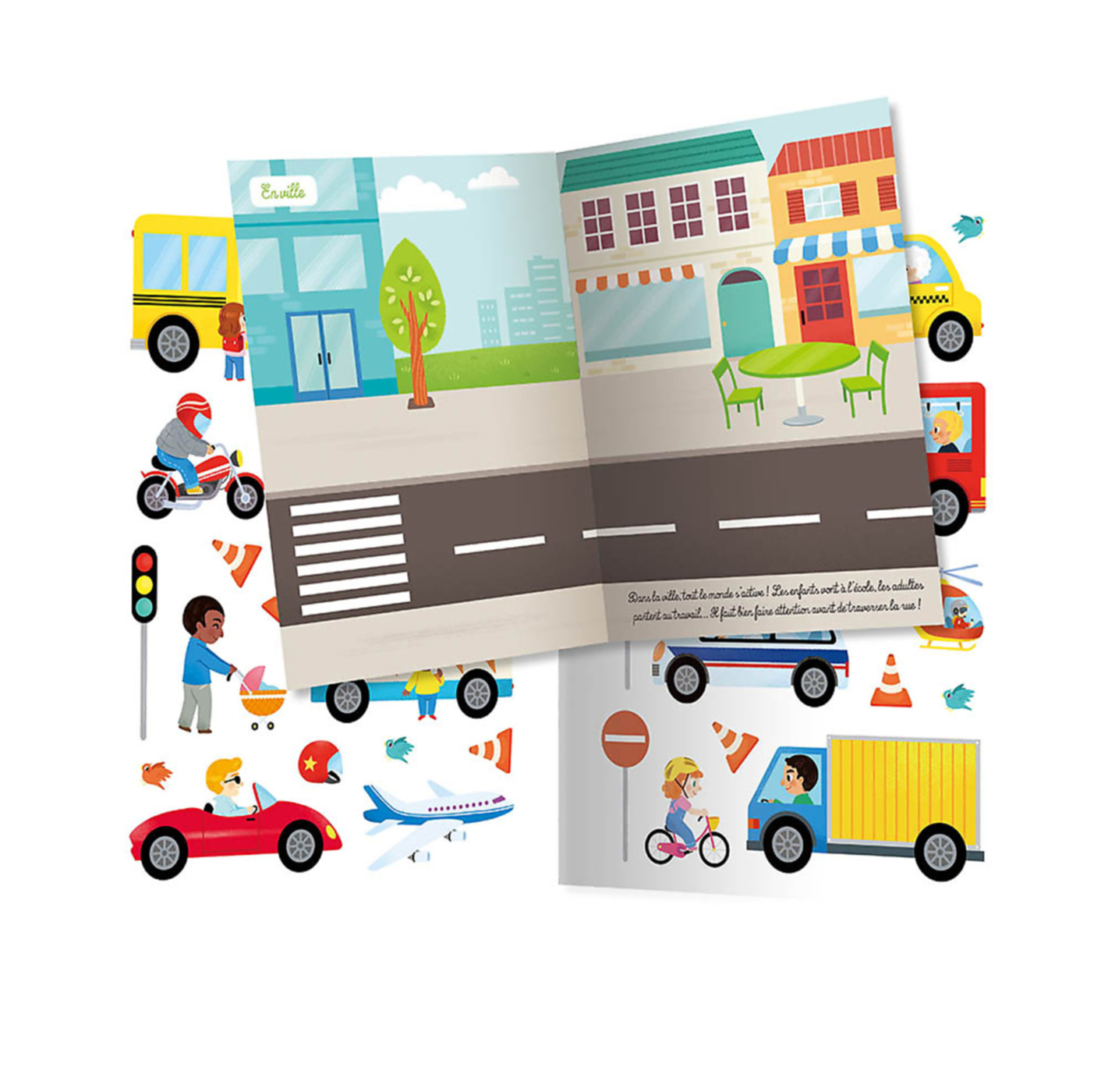 Mes Tout Premiers Autocollants - Police Et Pompiers