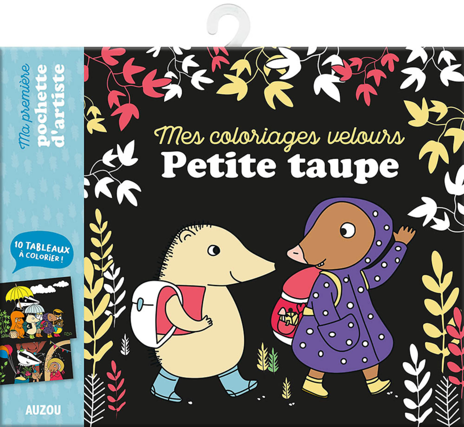 Ma Pochette D'artiste - Mes Coloriages Velours Petite Taupe