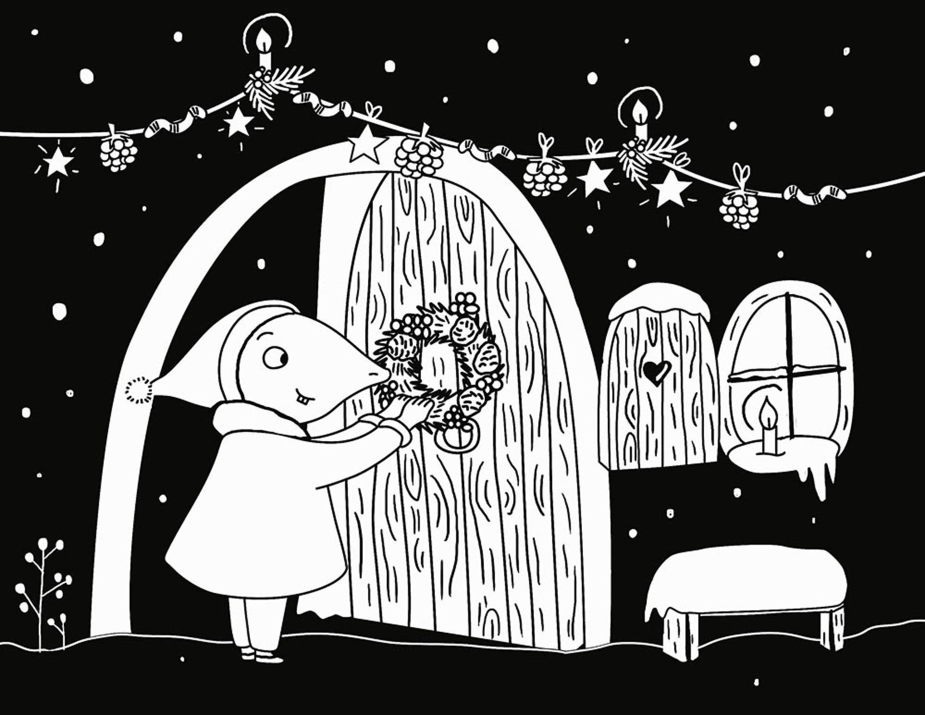 Ma Pochette D'artiste - Mes Coloriages Velours Petite Taupe