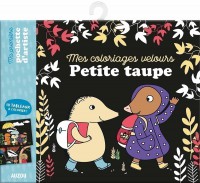 Ma pochette d'artiste - Mes coloriages velours petite taupe