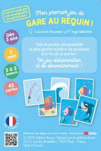 Jeu De Cartes - Mon Premier Jeu De Gare Au Requin !