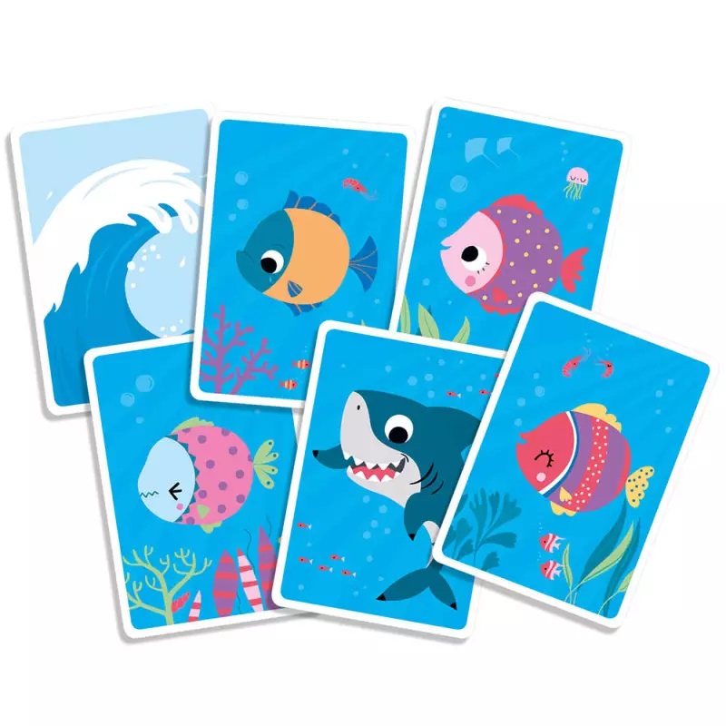Jeu De Cartes - Mon Premier Jeu De Gare Au Requin !