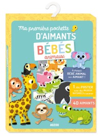 Ma pochette d'aimants - Bébés animaux