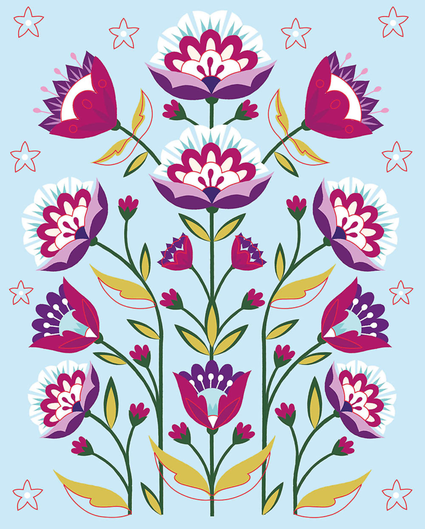 Mon Coffret D'artiste - Mes Cartes À Pailleter - Nature Enchantée