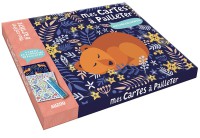 Mon coffret d'artiste - Mes cartes à pailleter - Nature enchantée