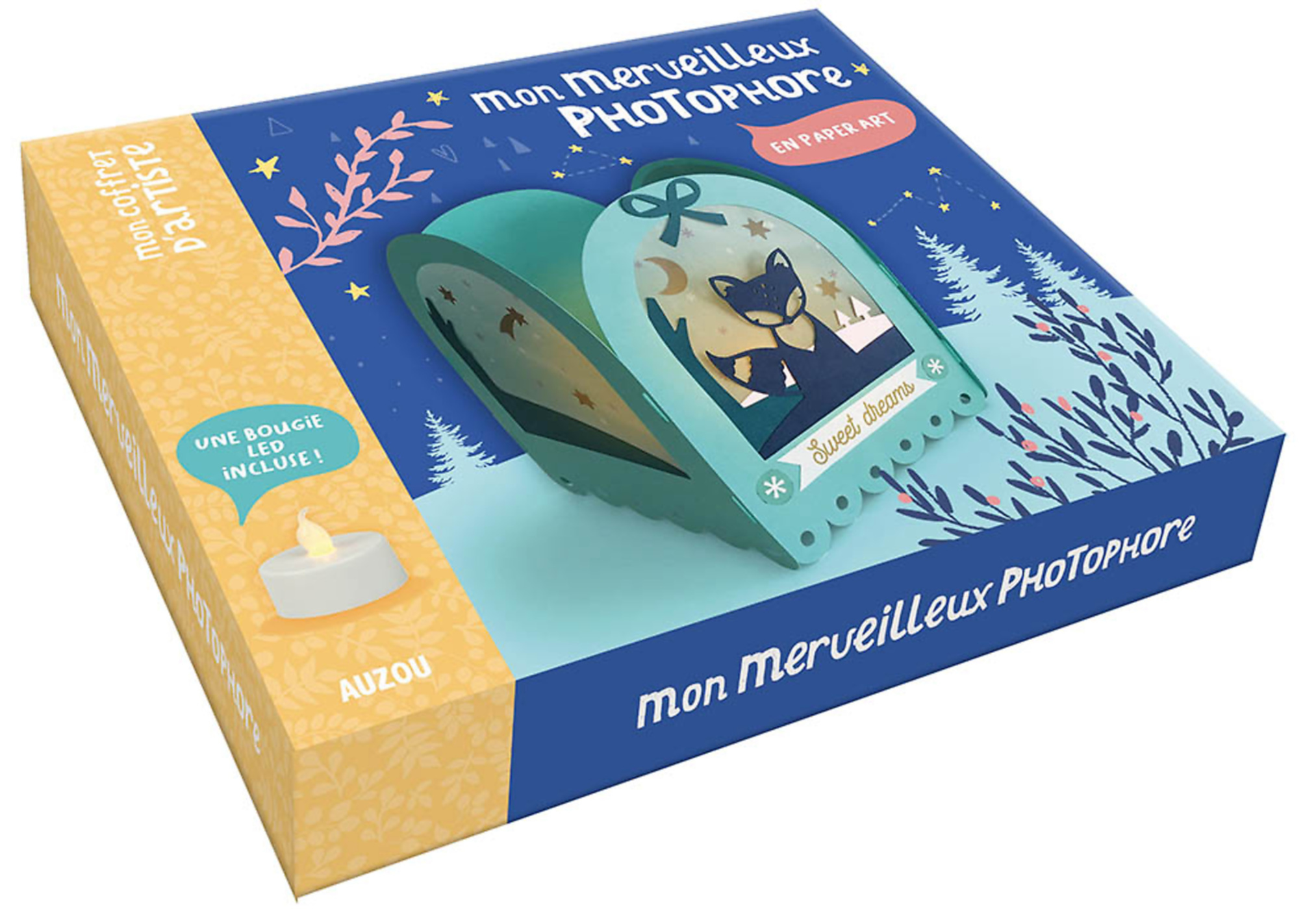 Mon Coffret D'artiste - Mon Merveilleux Photophore En Paper Art