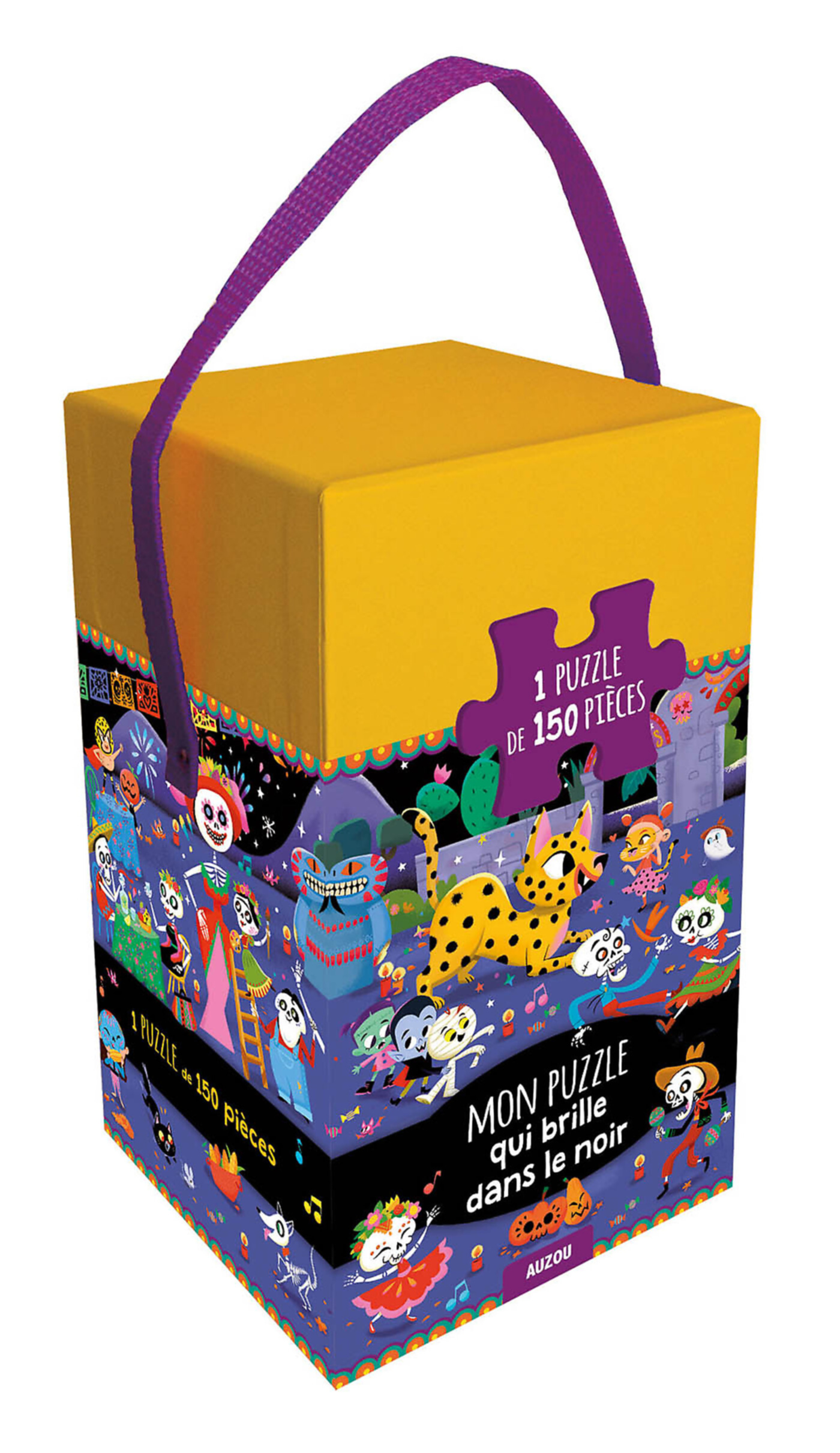 Mon Puzzle Qui Brille Dans Le Noir (150 Pieces)