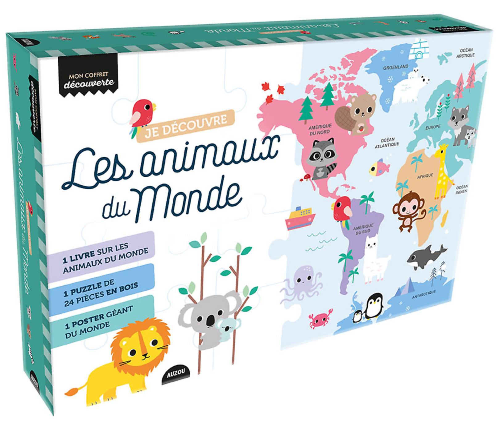 Mon Coffret Découverte - Je Découvre Les Animaux Du Monde