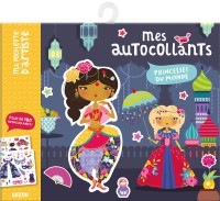 Ma pochette d'artiste - Mes autocollants - Princesses du monde