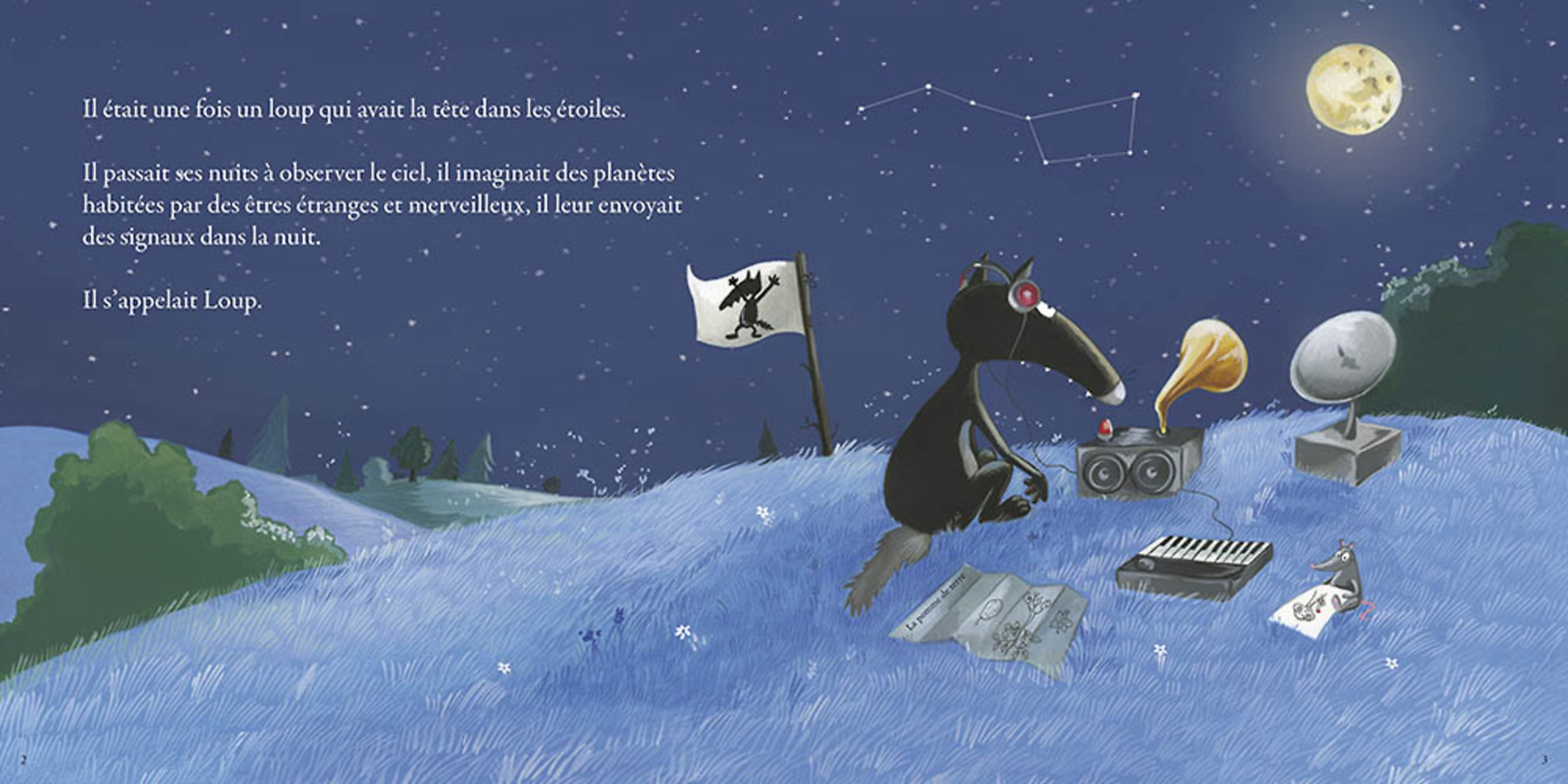 Le Loup Qui Avait La Tete Dans Les Etoiles Le Loup Qui Avait La Tete Dans Les Etoiles
