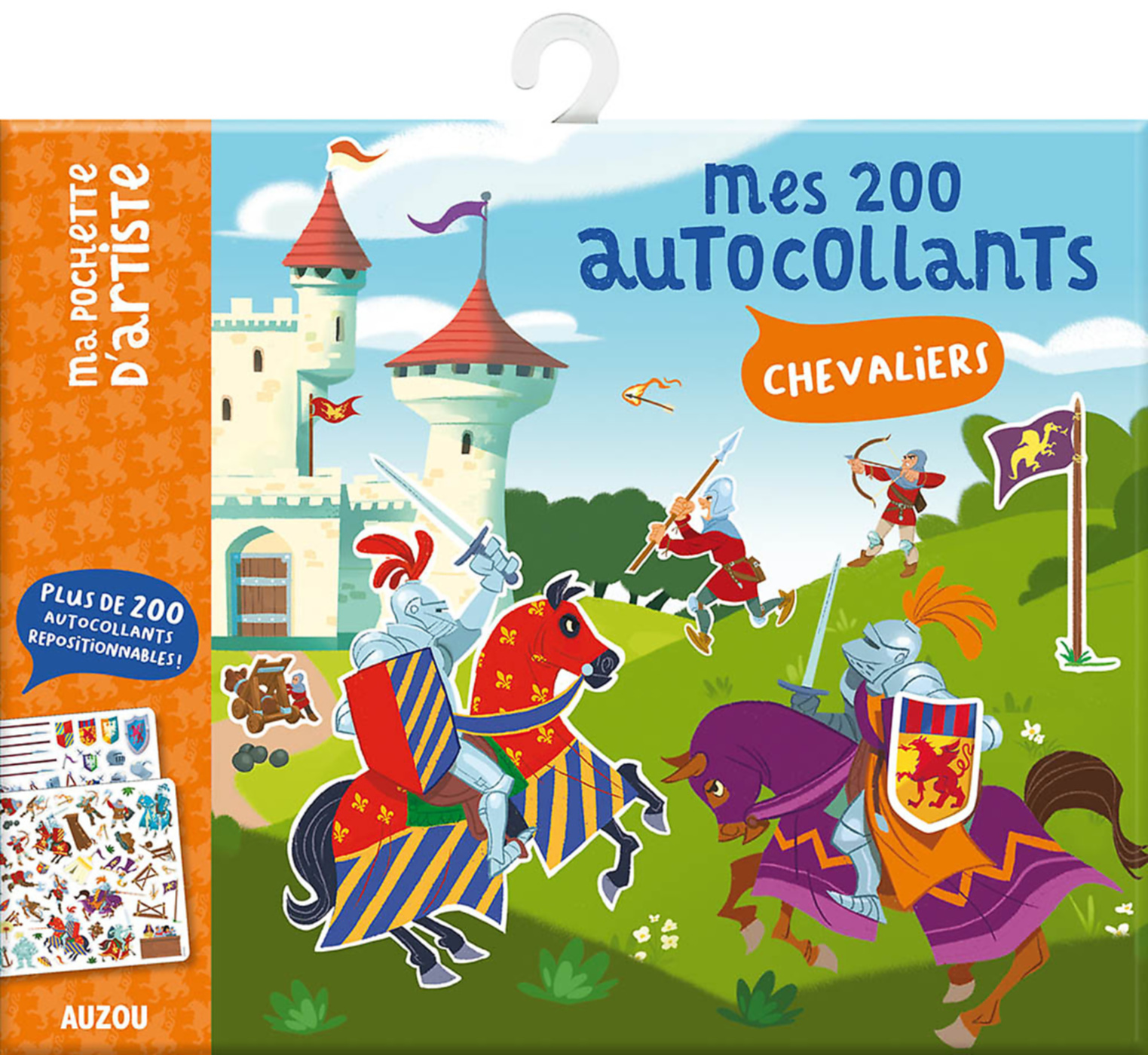 Ma Pochette D'artiste - Mes 200 Autocollants Chevalier Ma Pochette D'artiste - Mes 200 Autocollants Chevalier