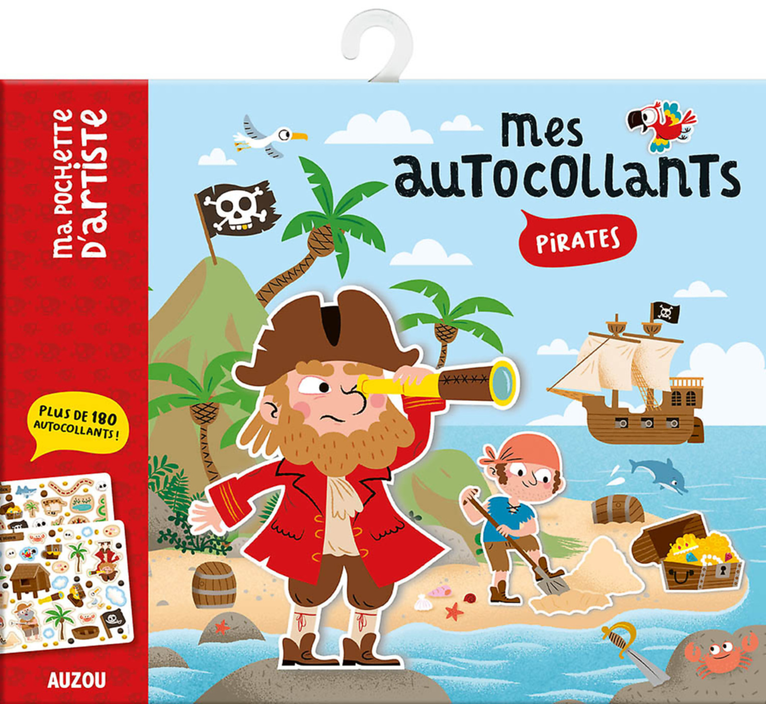 Ma Pochette D'artiste - Mes Autocollants Pirates Ma Pochette D'artiste - Mes Autocollants Pirates