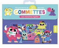 Ma pochette de 50 grandes gommettes - Les monstres rigolos Ma pochette de 50 grandes gommettes - Les monstres rigolos