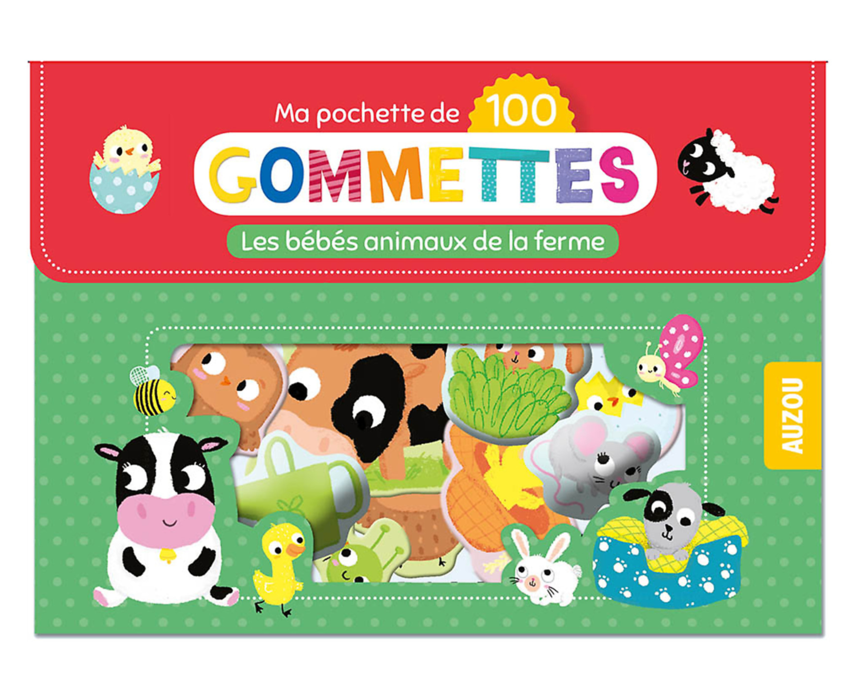 Ma Pochette De 100 Gommettes - Les Bébés Animaux De La Ferme Ma Pochette De 100 Gommettes - Les Bébés Animaux De La Ferme