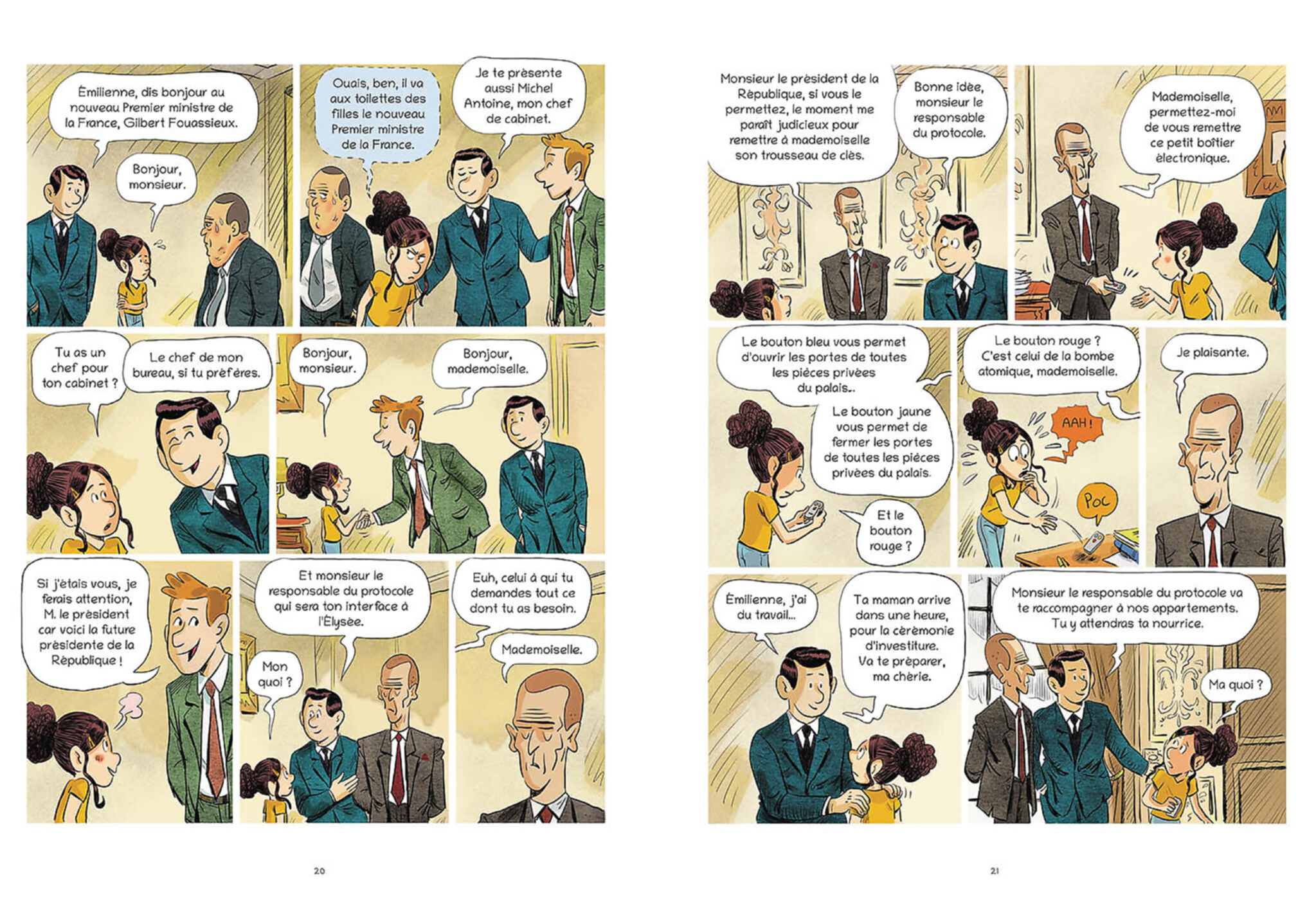 La Fille Du Président - Tome 1 - Premier Tour