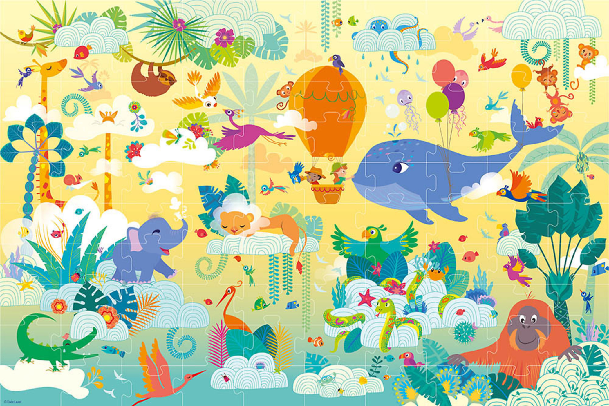 Mon Puzzle Au-Dessus Des Nuages