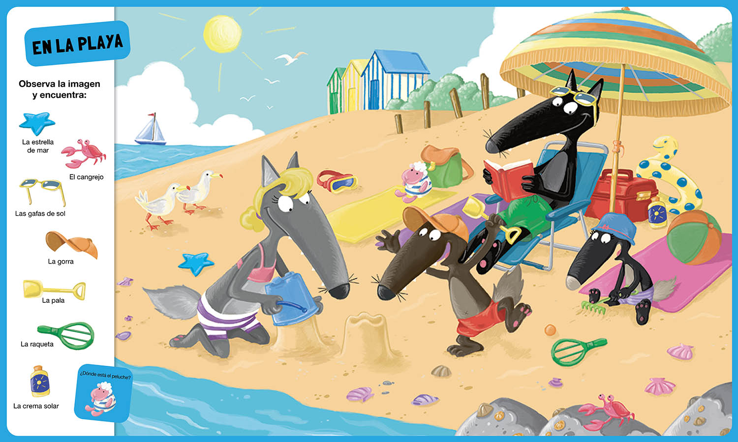 Cherche Et Trouve Des Tout-Petits - P'tit Loup - Vive Les Vacances !