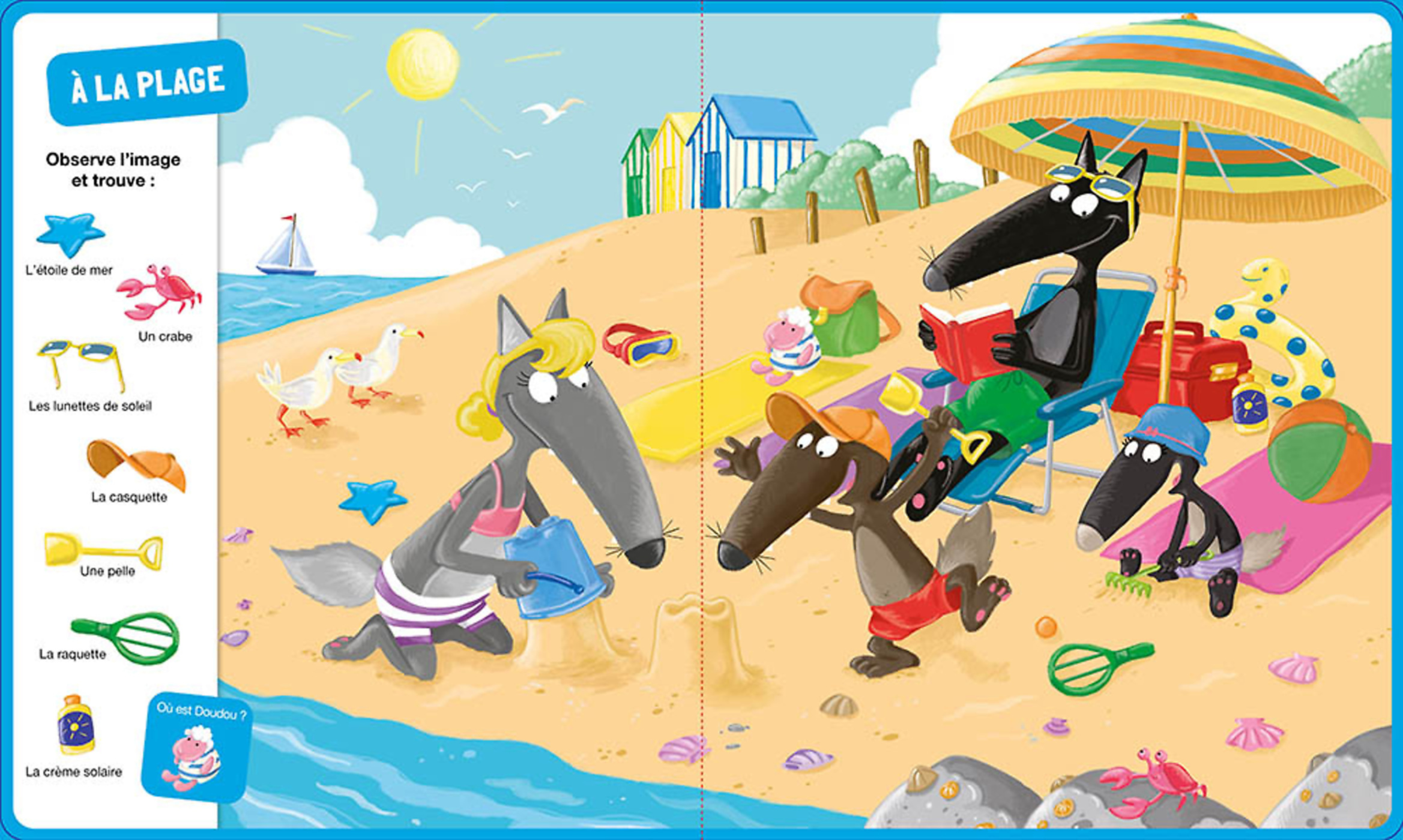 Cherche Et Trouve Des Tout-Petits - P'tit Loup - Vive Les Vacances !