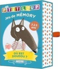 Jeu de cartes - P'tit loup - Jeu de mémory - Où est doudou ?