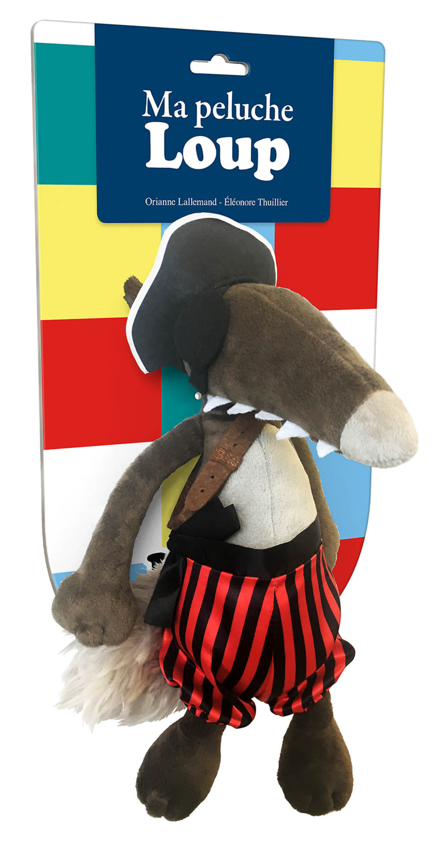 La Peluche Loup Pirate La Peluche Loup Pirate