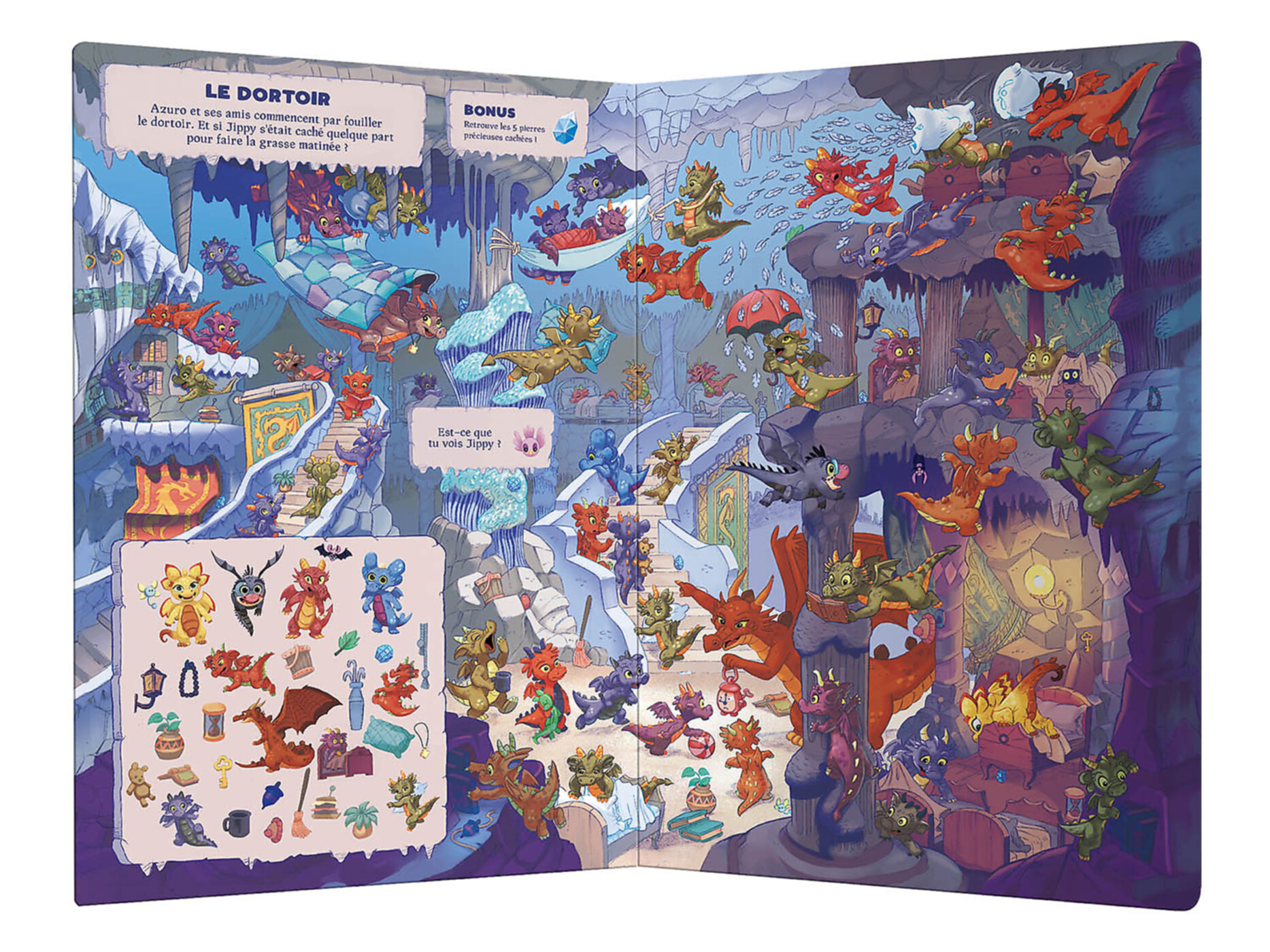 Cherche Et Trouve Géant - Azuro - Azuro Et Les Dragons