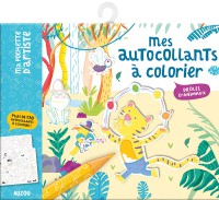 Ma pochette d'artiste - Mes autocollants à colorier - Drôles d'animaux