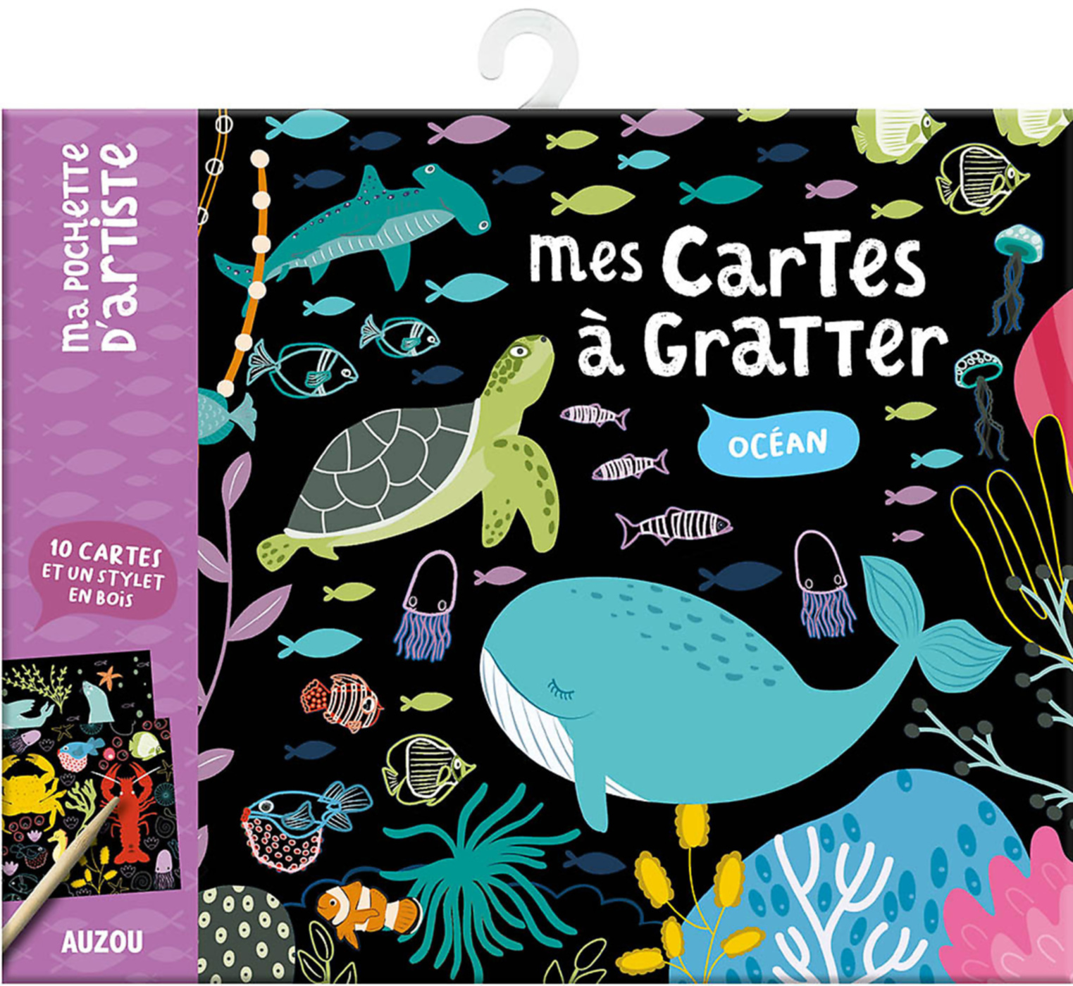 Ma Pochette D'artiste - Mes Cartes À Gratter - Océan Ma Pochette D'artiste - Mes Cartes À Gratter - Océan
