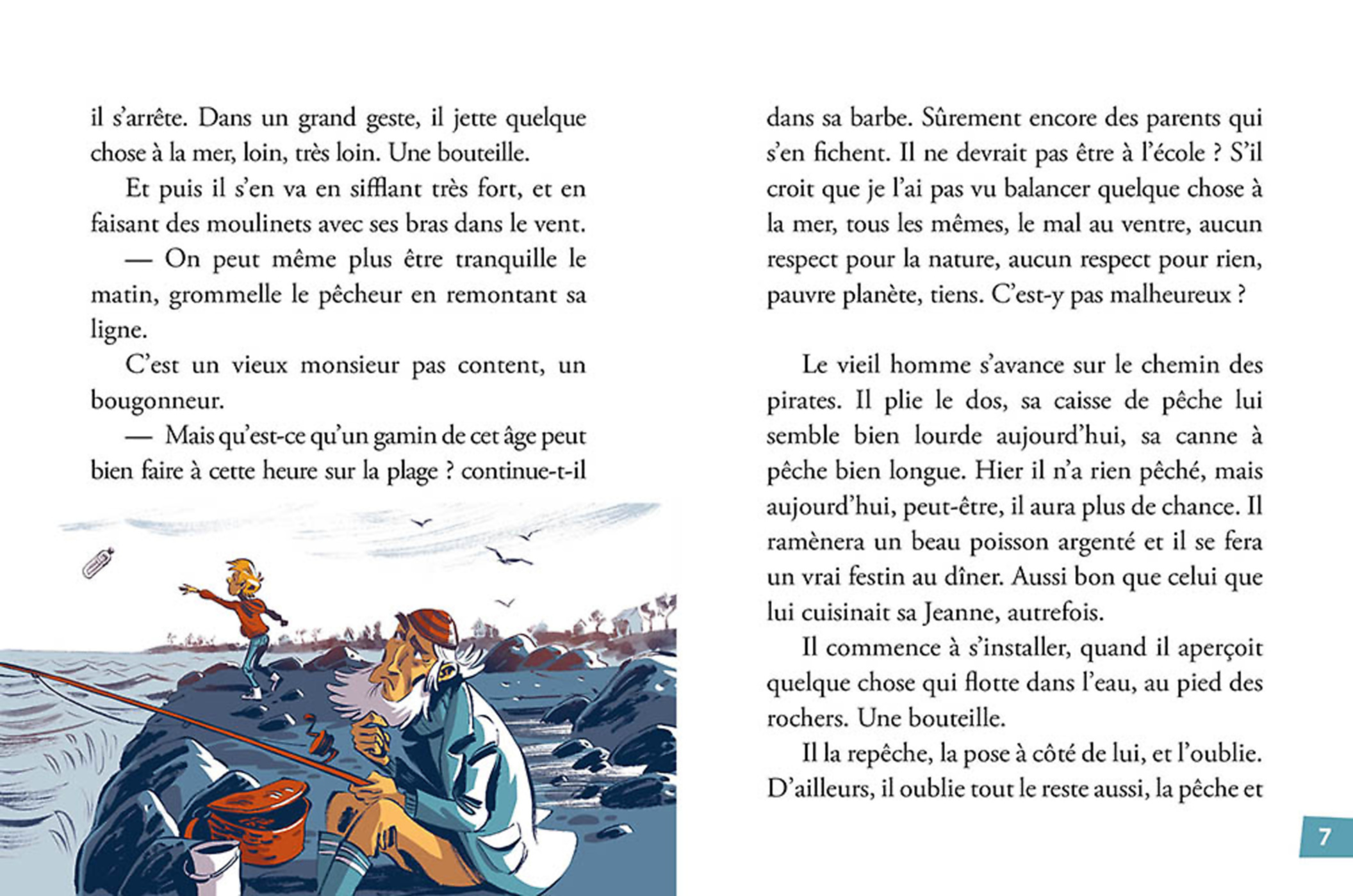 Une Bouteille A La Mer