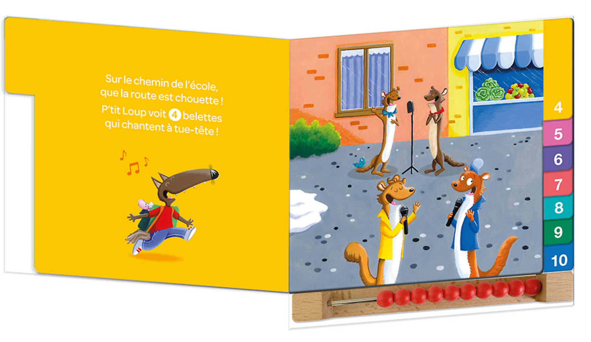 P'tit Loup - Mon Premier Livre À Compter