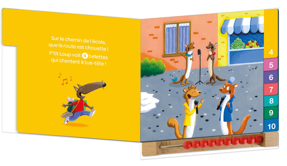 P'tit Loup - Mon Premier Livre À Compter