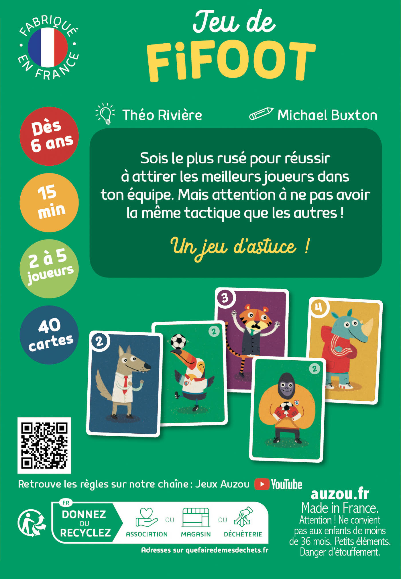 Jeu De Cartes - Jeu De Fifoot
