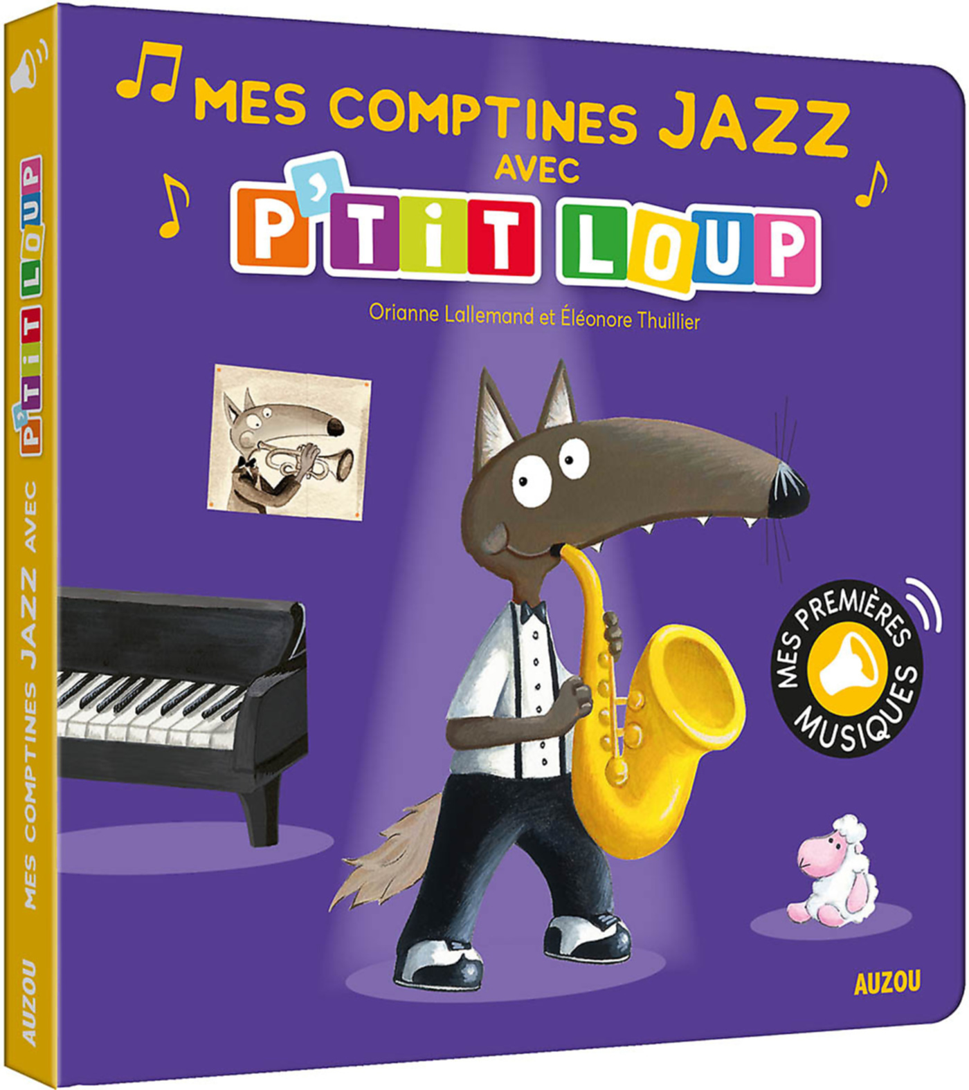 Mes Premiers Sonores - Mes Comptines Jazz Avec P'tit Loup