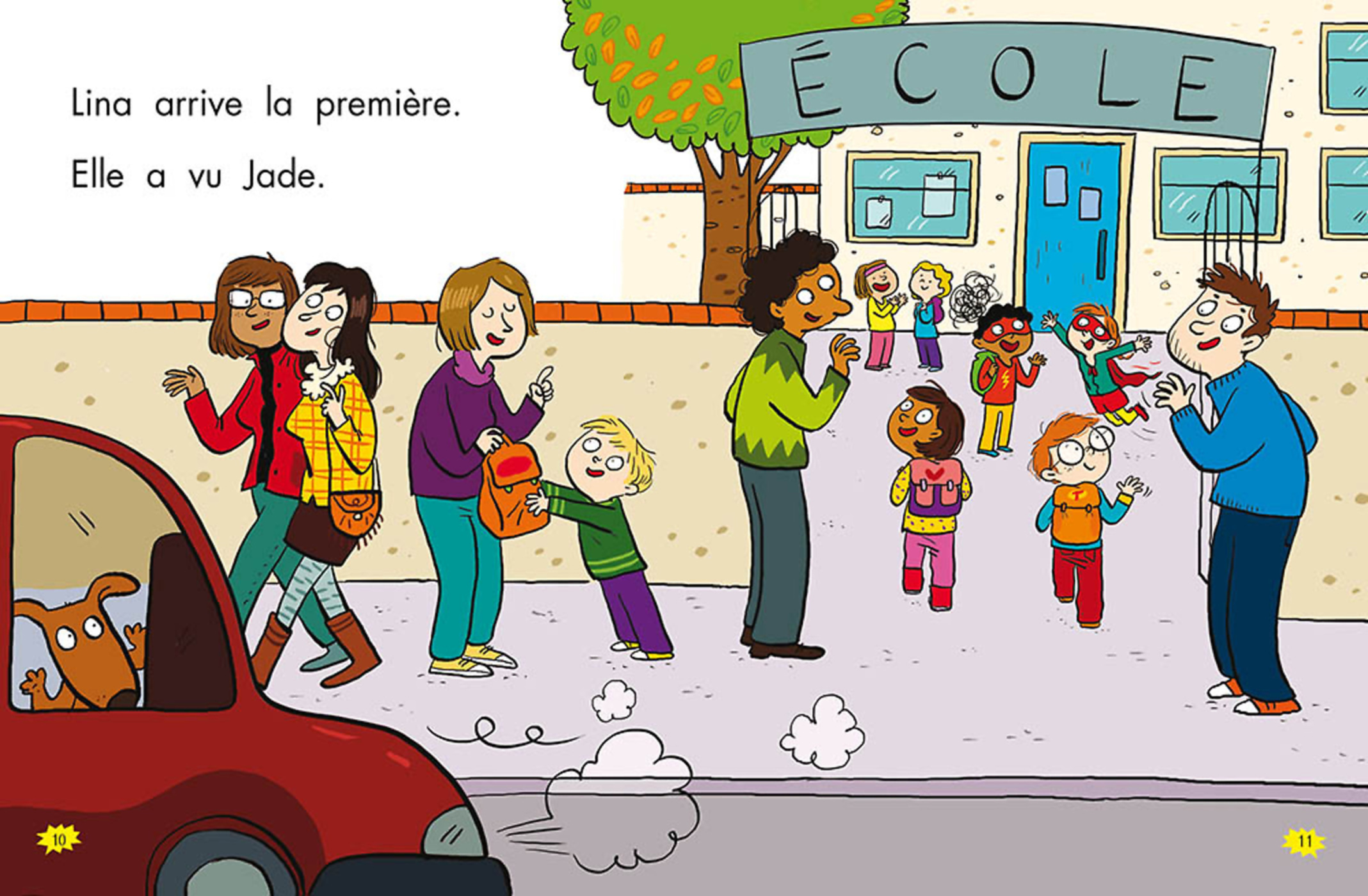 Les Héros Du Cp - Premières Lectures - Niveau 1 - Vive L'école !