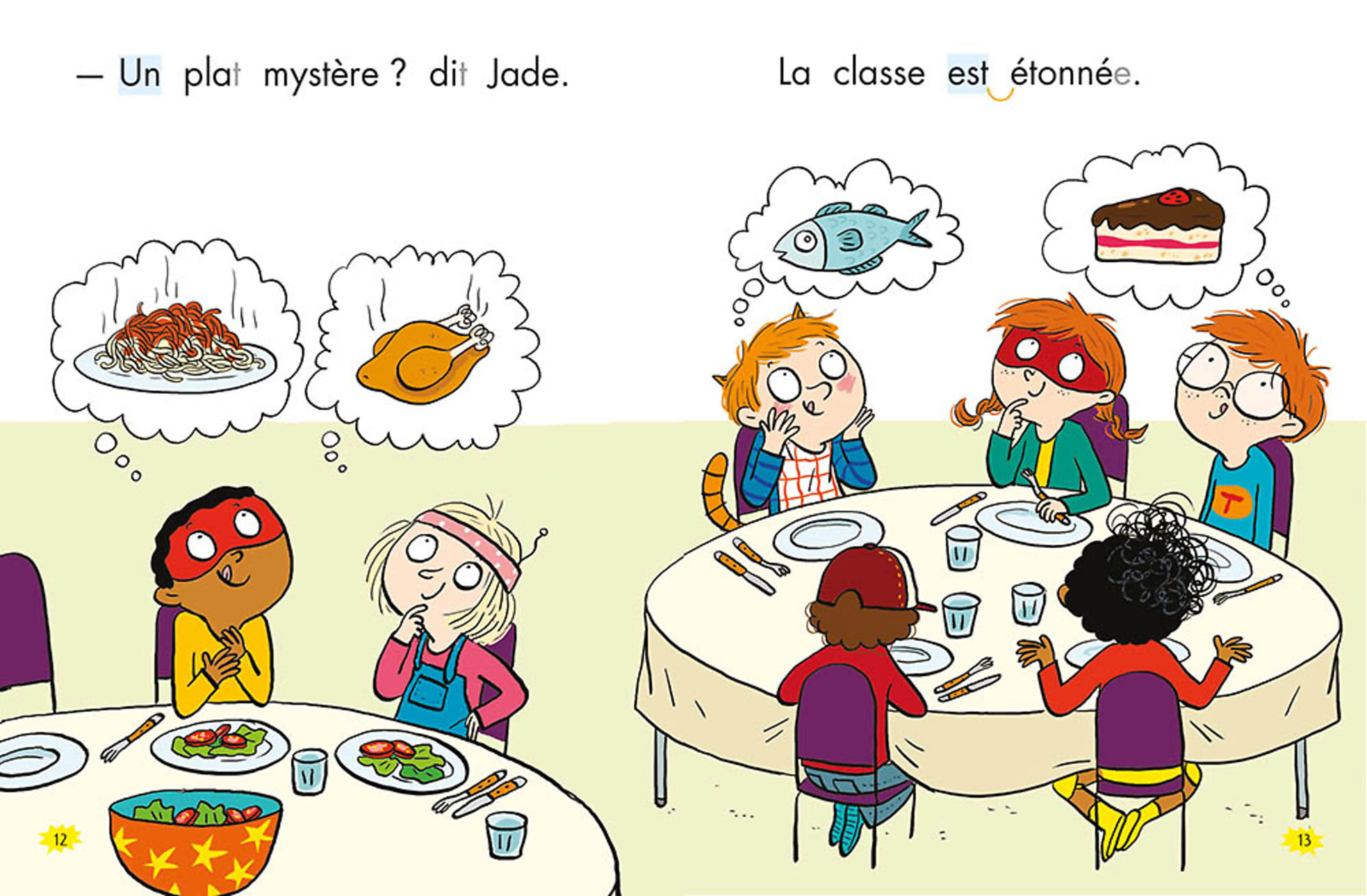 Les Héros Du Cp - Niveau 1 - Mystère À La Cantine !