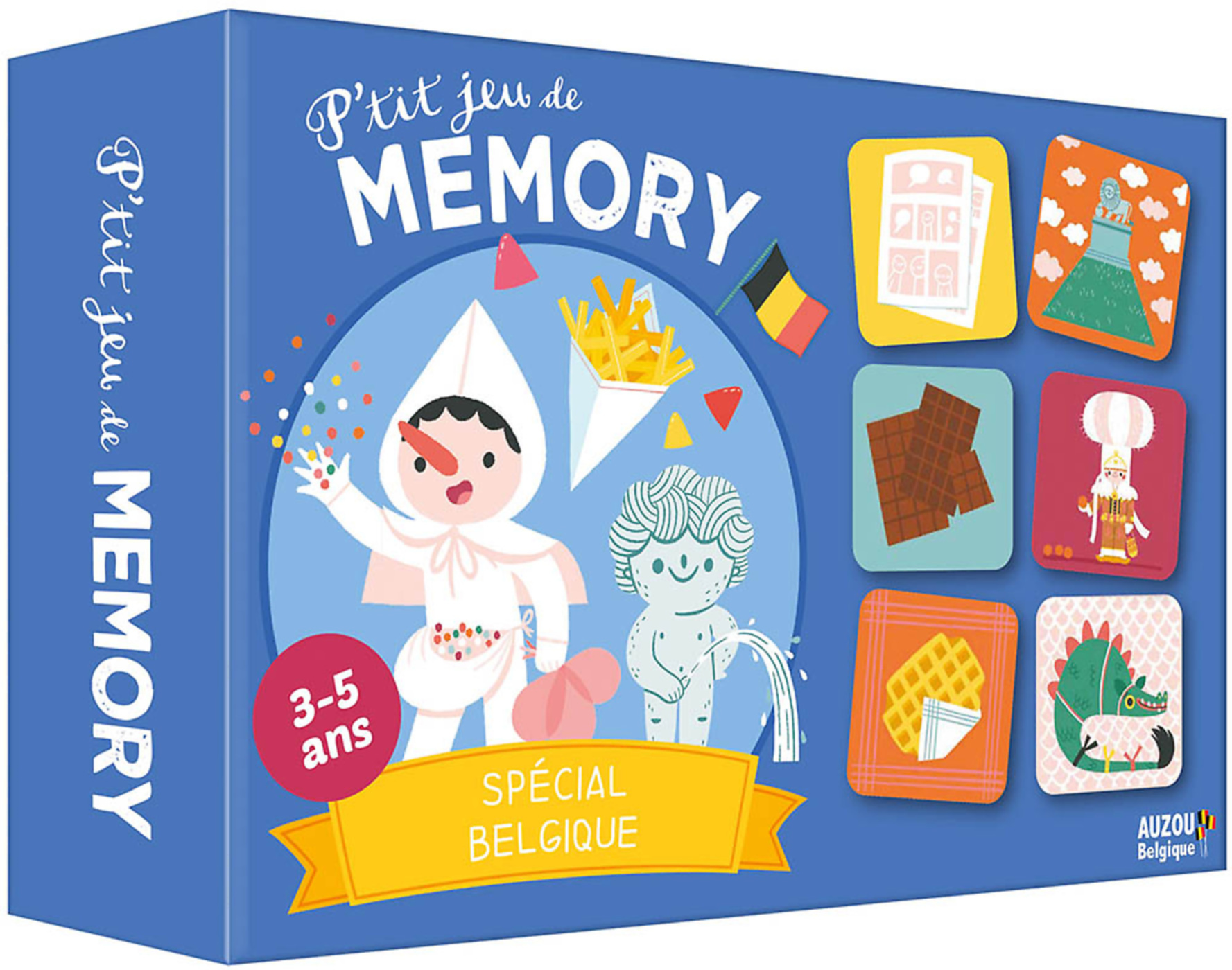 P'tit Jeu - Mon P'tit Jeu De Memory - Spécial Belgique