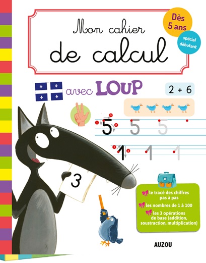 Mon Cahier De Calcul Avec Loup / Version Canada