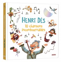 Livres cd auzou - Les 10 chansons incontournables d'henri des
