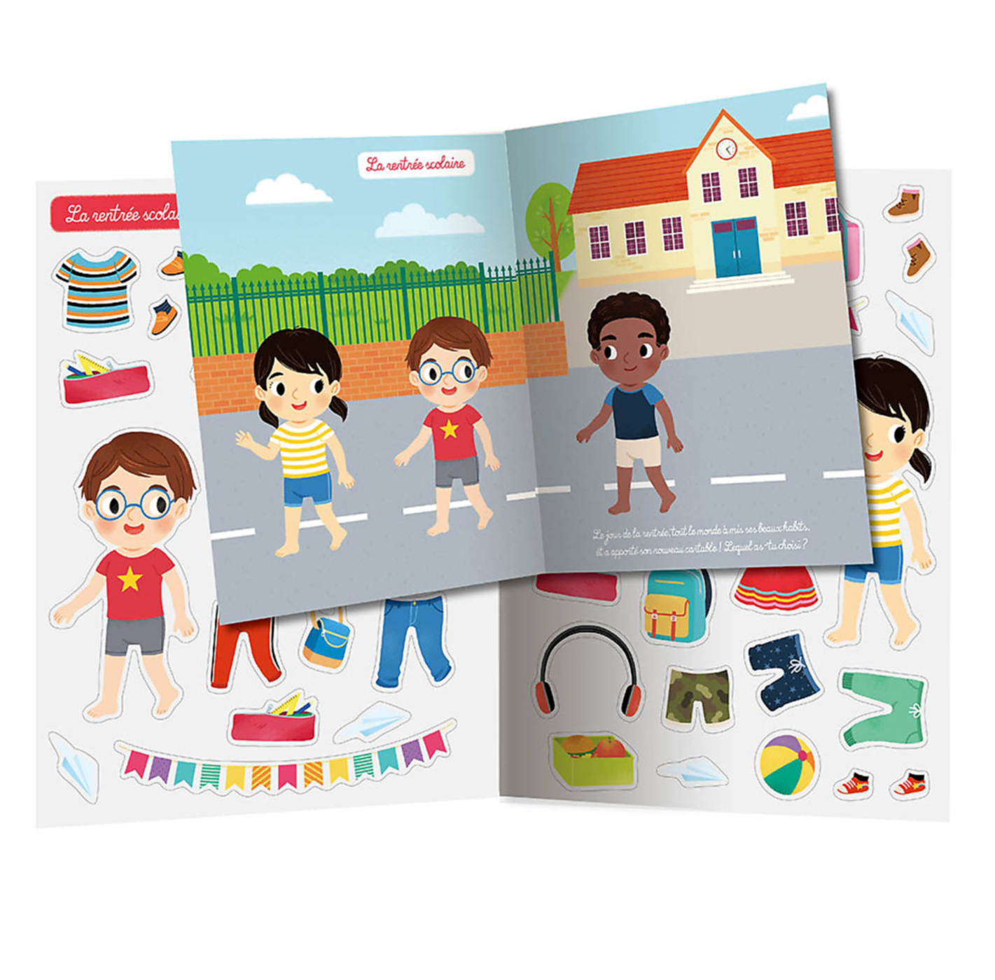 Mes Tout Premiers Autocollants - Mes 500 Autocollants - Je M'habille