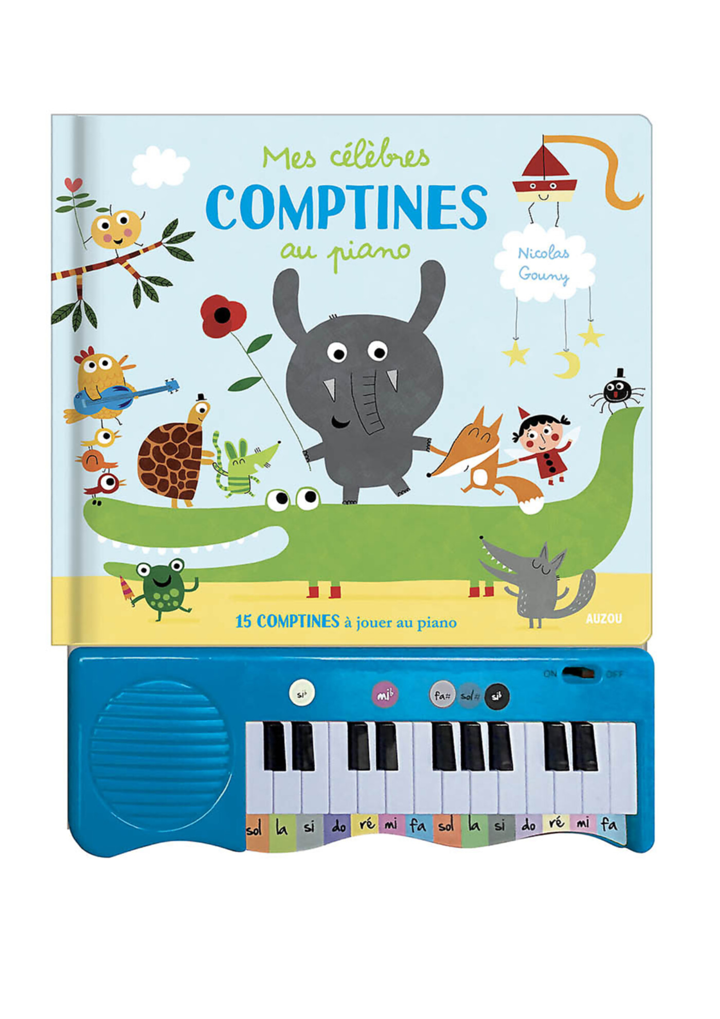 Mon Livre Piano - Mes Célèbres Comptines Au Piano Mon Livre Piano - Mes Célèbres Comptines Au Piano
