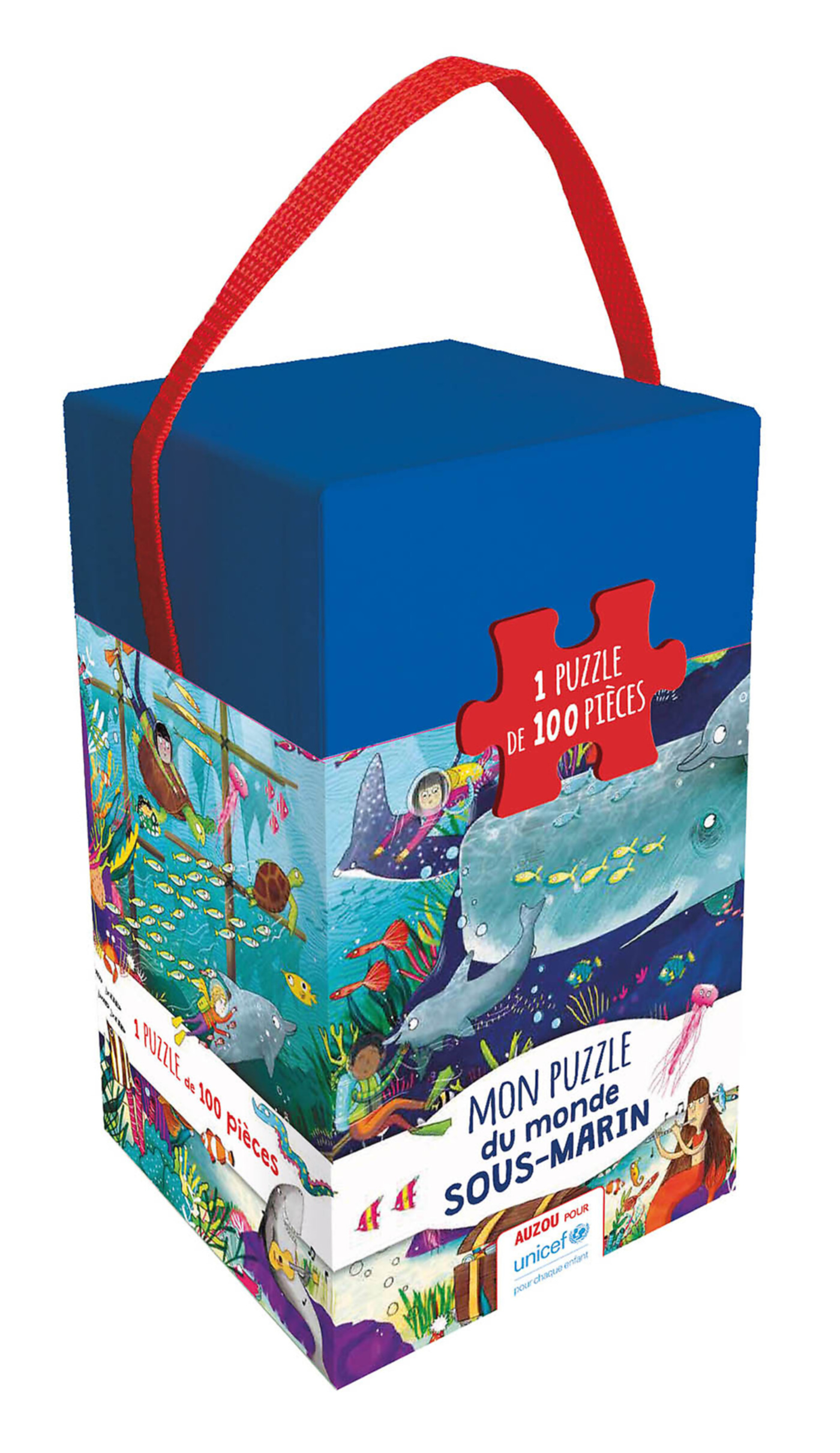 Mon Puzzle Du Monde Sous-Marin (100 Pièces)