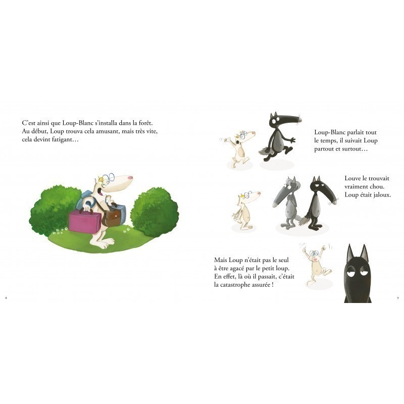 Le Loup Qui Avait Un Nouvel Ami