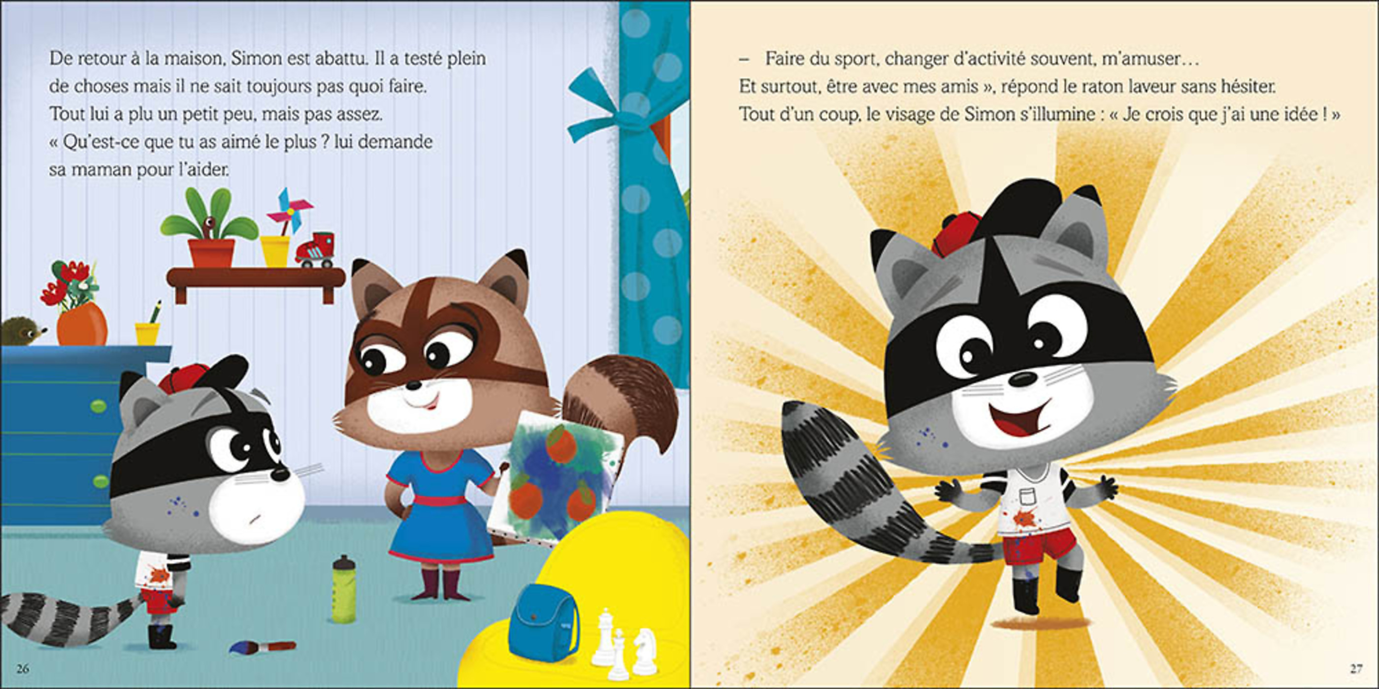 Simon Cherche Une Activité