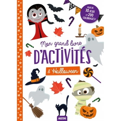 Mon Grand Livre D'activités D'halloween Mon Grand Livre D'activités D'halloween