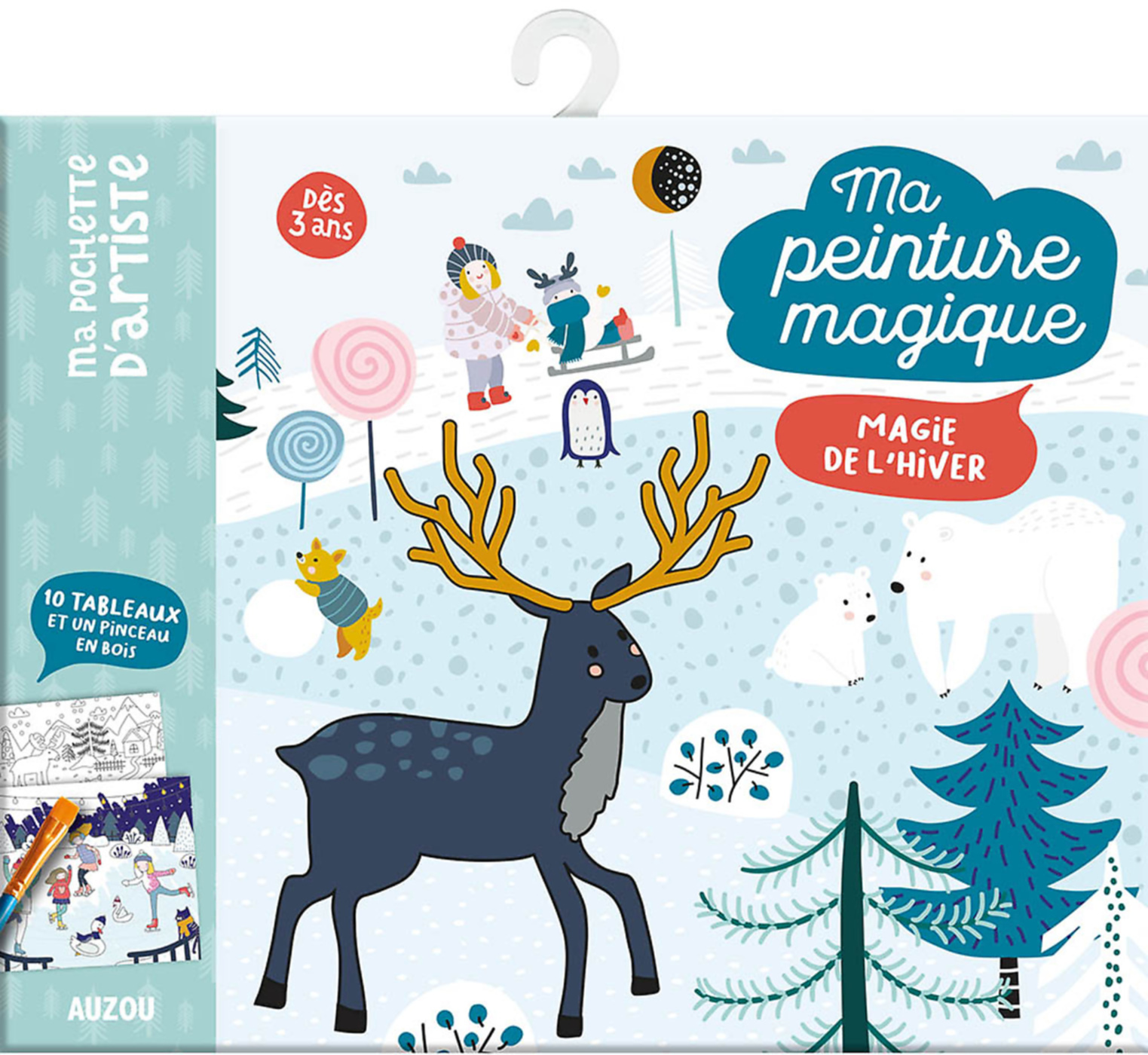 Ma Pochette D'artiste - Ma Peinture Magique - Magie De L'hiver Ma Pochette D'artiste - Ma Peinture Magique - Magie De L'hiver